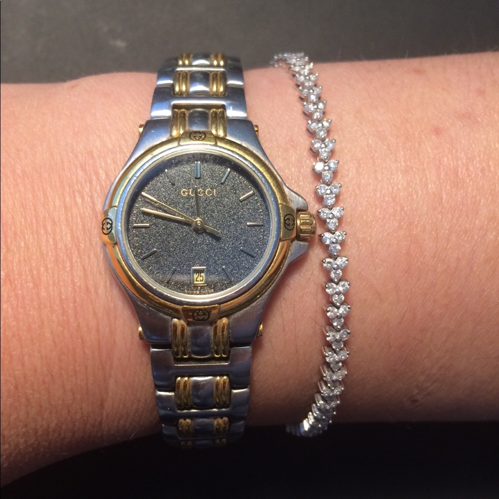 Two-Toned Gucci Watch
